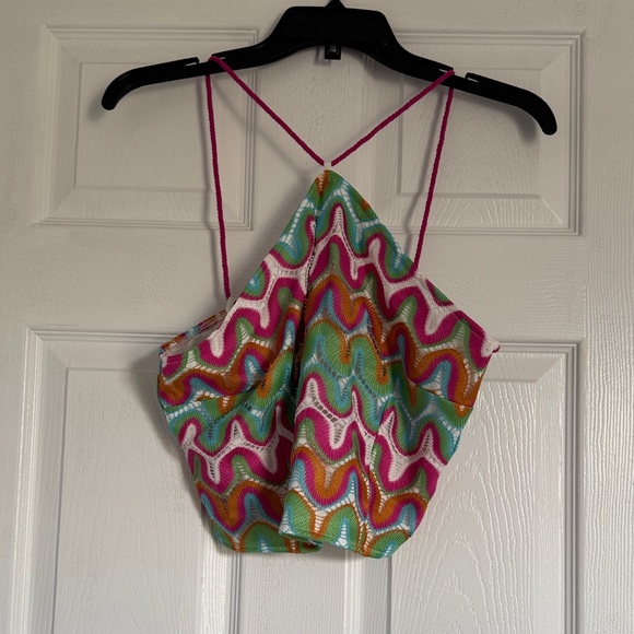 GB girls Multicolor Wave Pattern Camisole - Picture 2 of 5